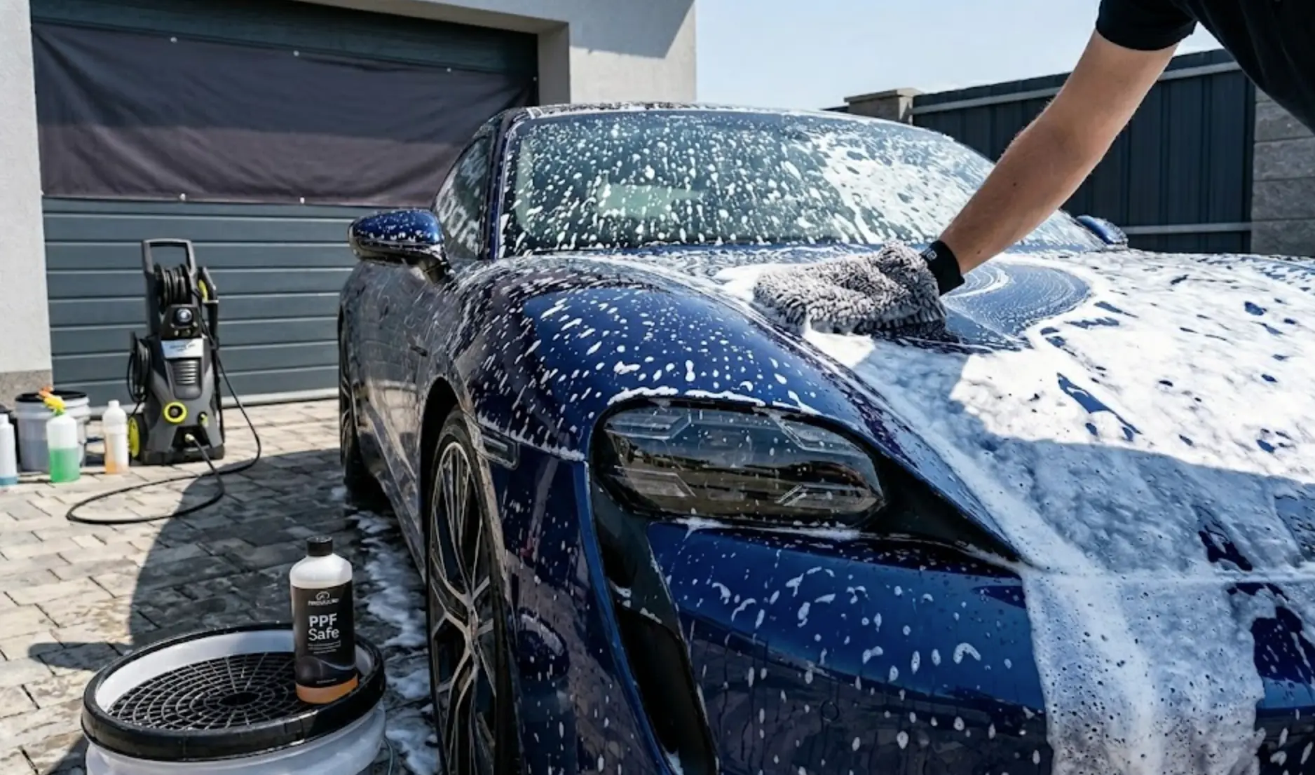 Ako umývať auto s PPF